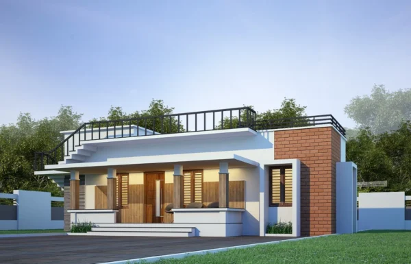 600-Sq-Ft-3BHK-Single-Floor-Low-Budget-House-and-Plan-9-Lacks-2